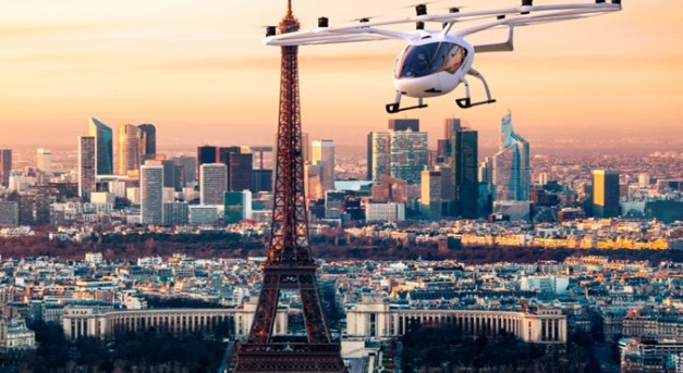 A repülő taxi 2024-től közlekedhet Párizsban